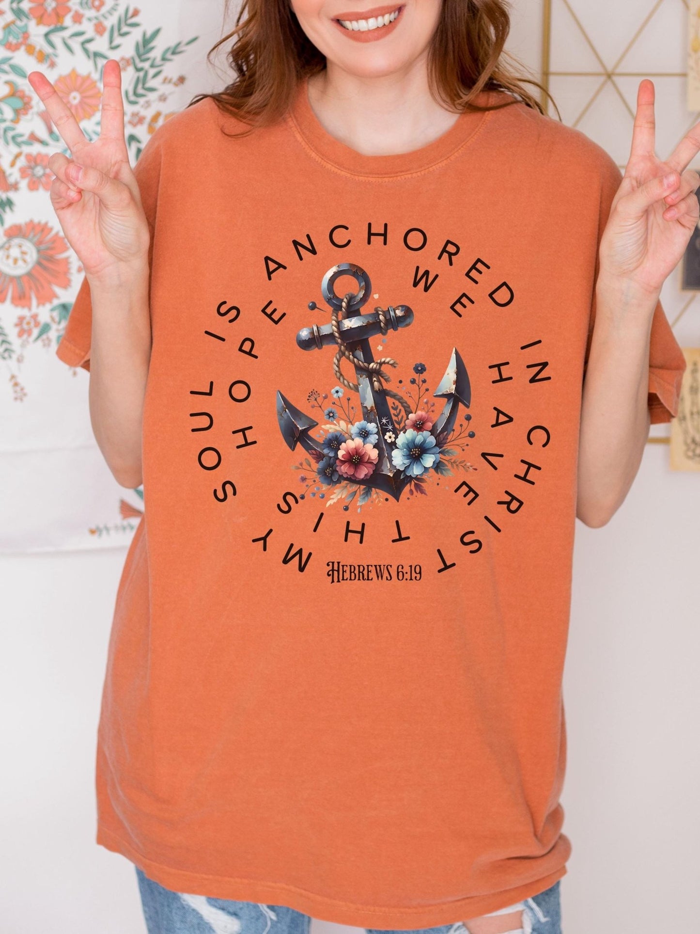 Anchored in Christ Tee