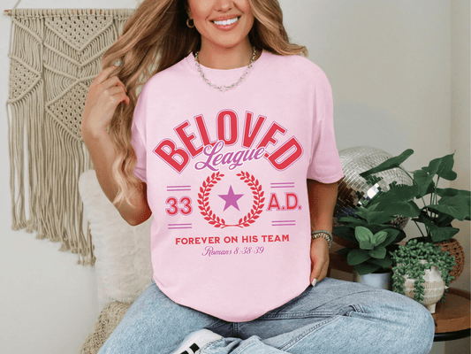 Beloved League Christian Tee