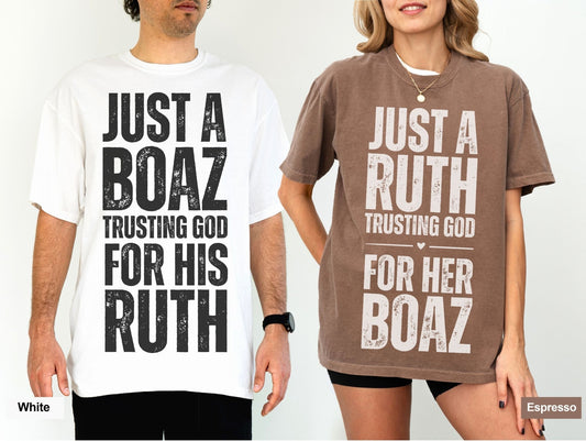 Boaz & Ruth Faith Shirts