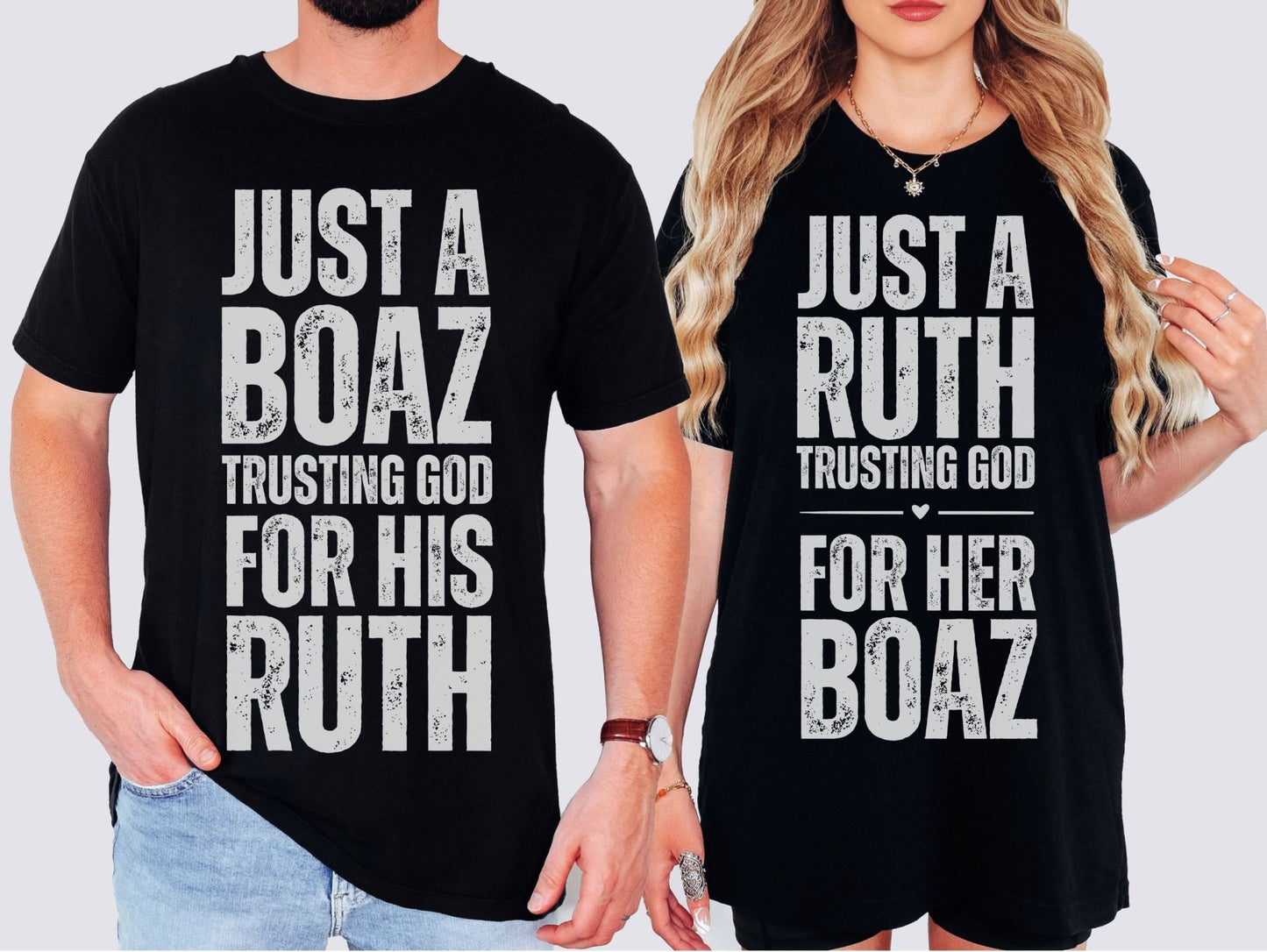 Boaz & Ruth Faith Shirts