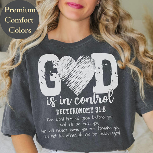 Faith-based Christian apparel with an uplifting scripture message a great gift for women who love religious and spiritual fashion