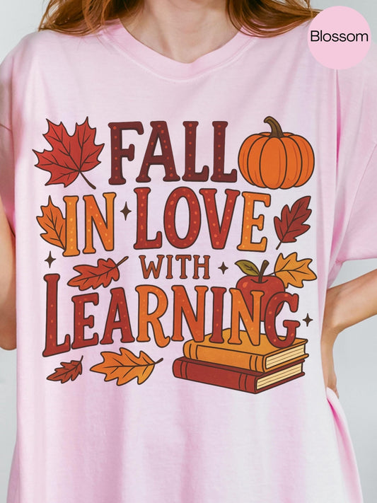 autumn classroom aesthetic t-shirt