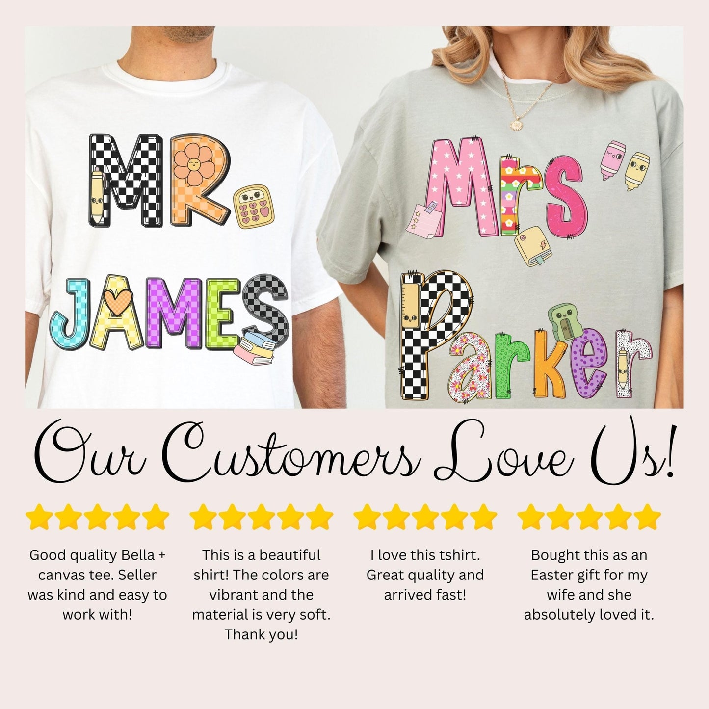 comfort colors shirt for teachers