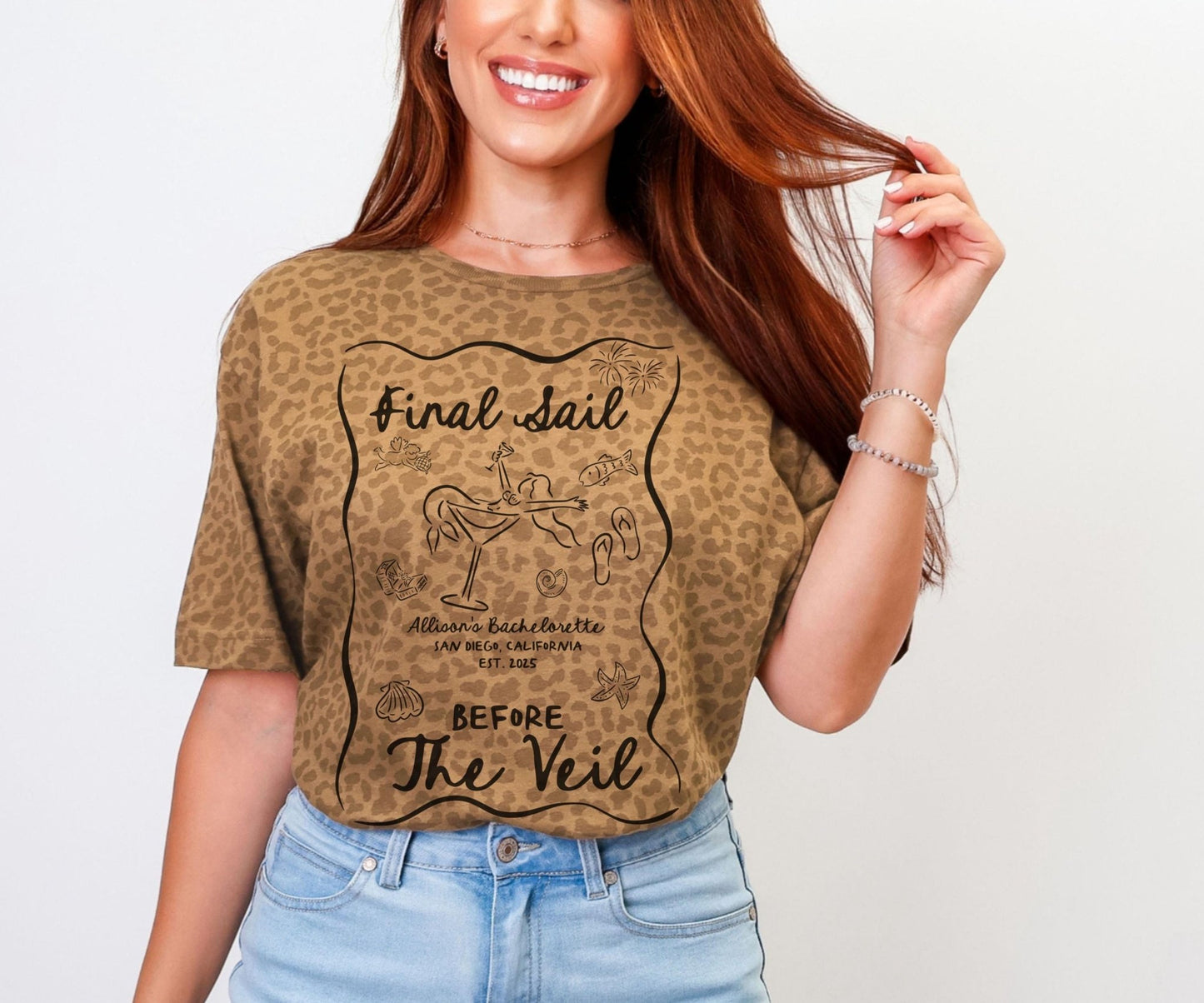 Bride nautical party tee