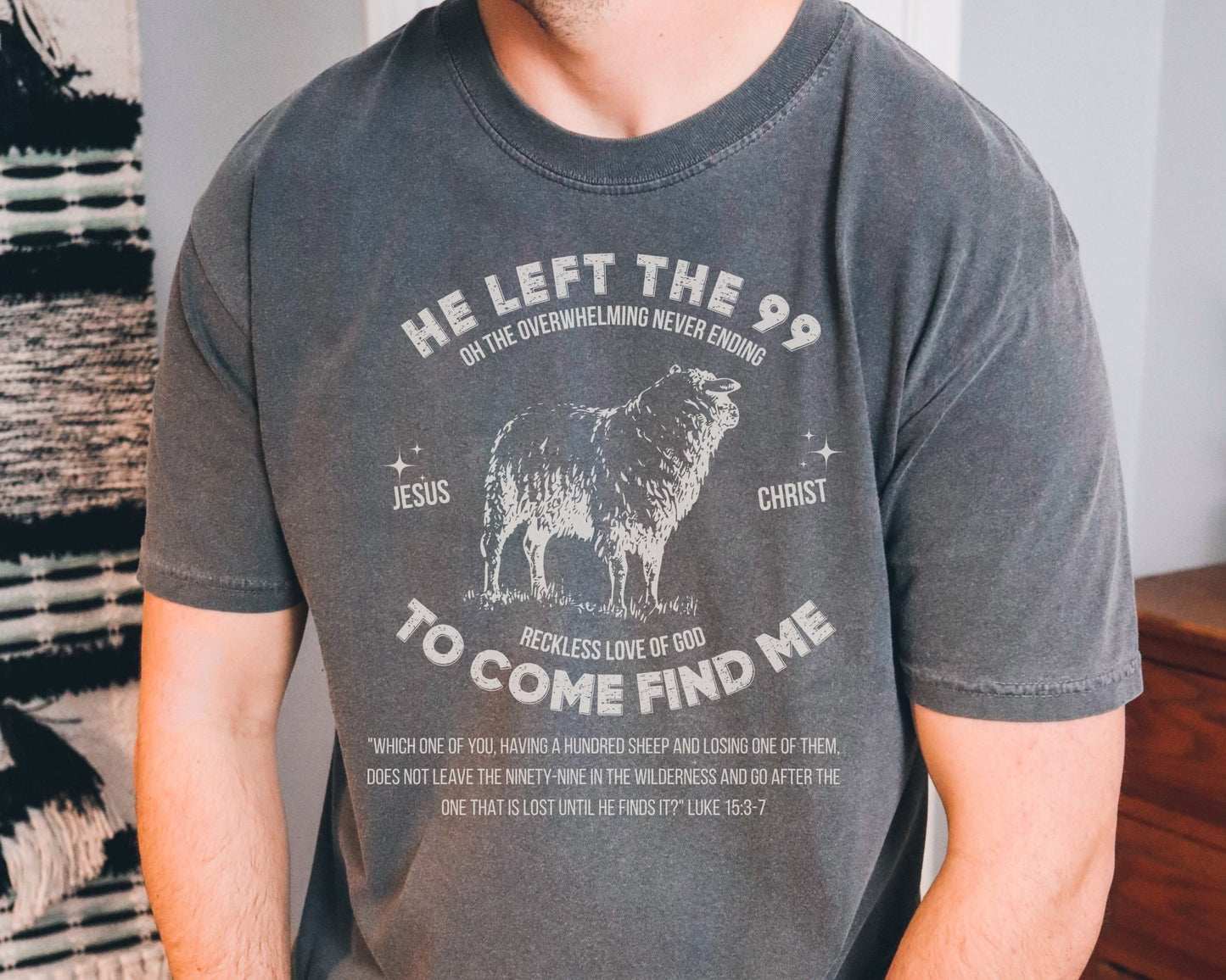He Left the 99 Tee