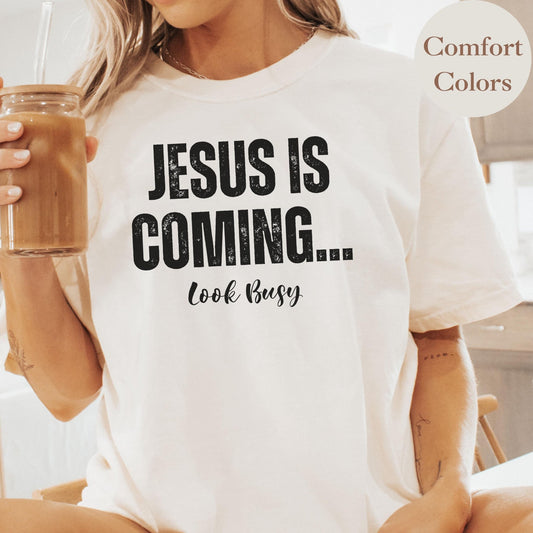 Religious Humor Gift for Him or Her, a stylish unisex t-shirt with a playful Bible-inspired message for believers.