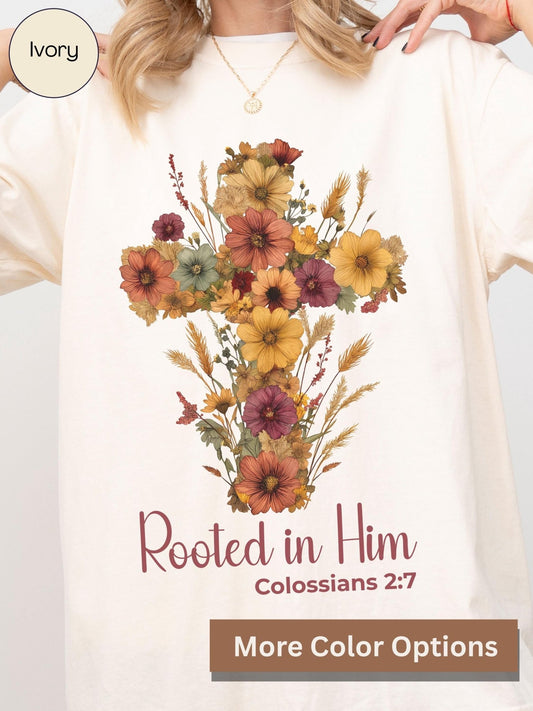 Rooted in Him Tee