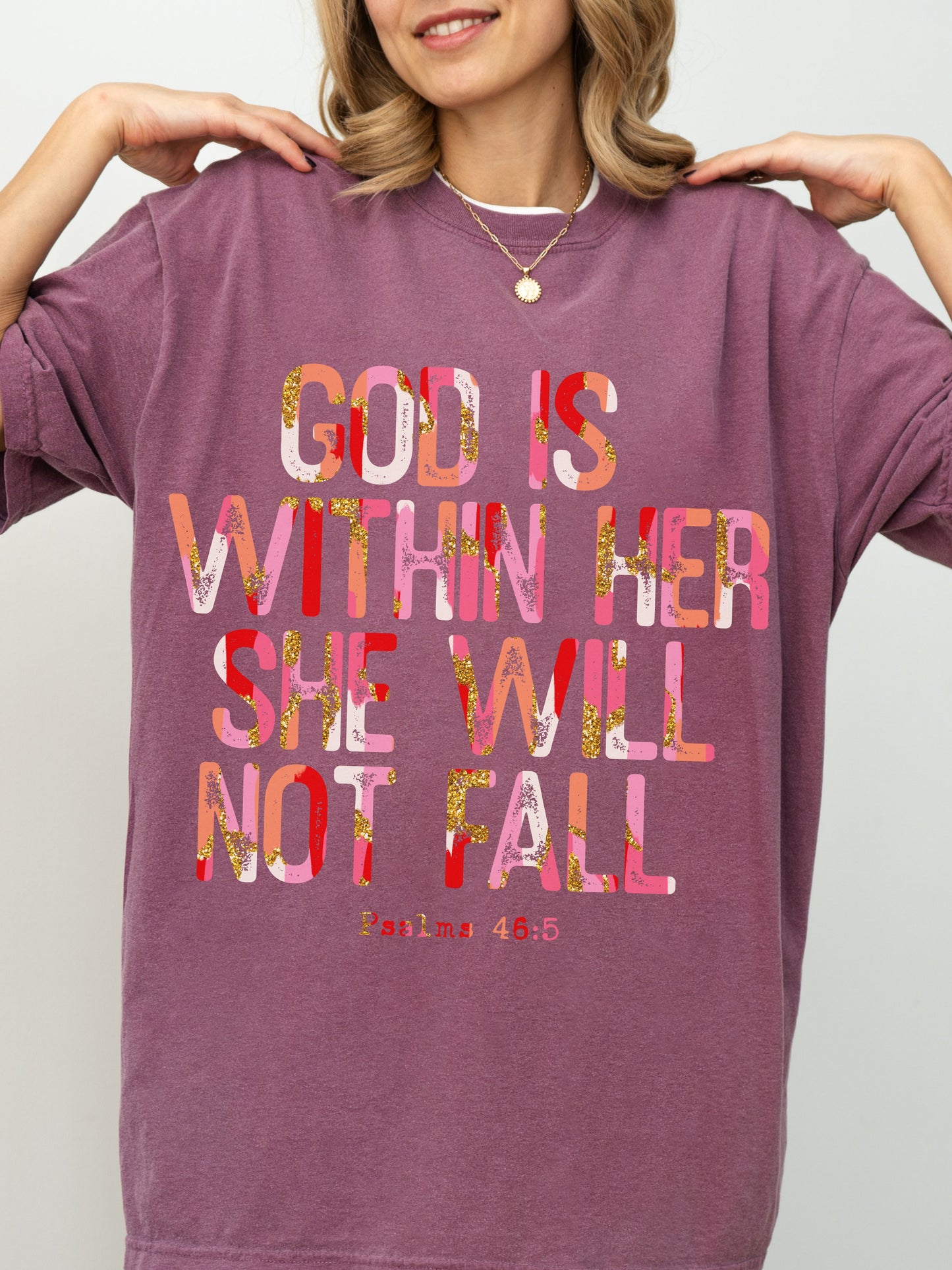 God Is Within Her Tee