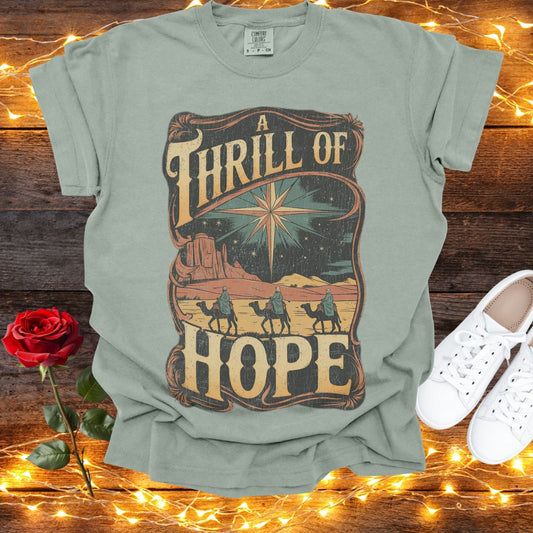 A Thrill of Hope Xmas Tee