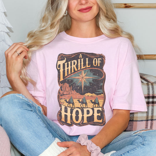 A Thrill of Hope Xmas Tee