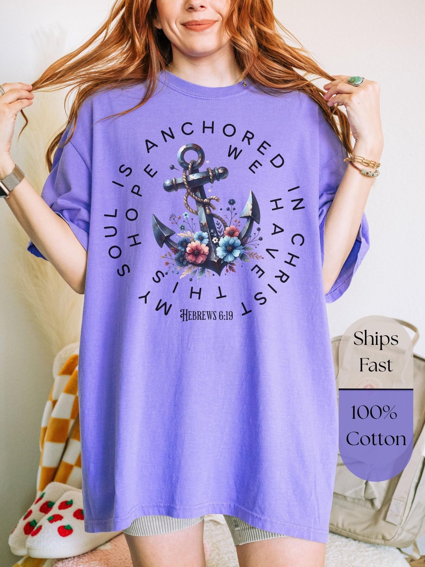 Anchored in Christ Tee