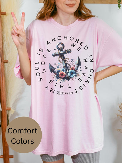 Anchored in Christ Tee