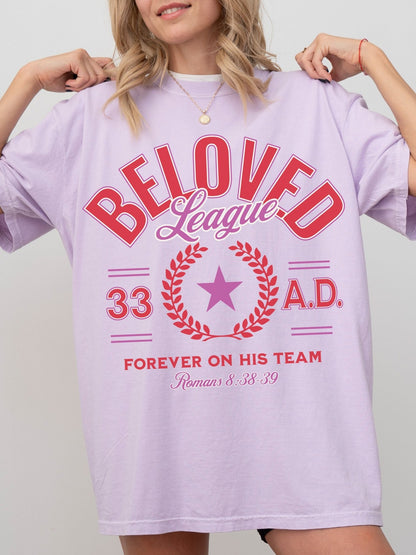 Beloved League Christian Tee