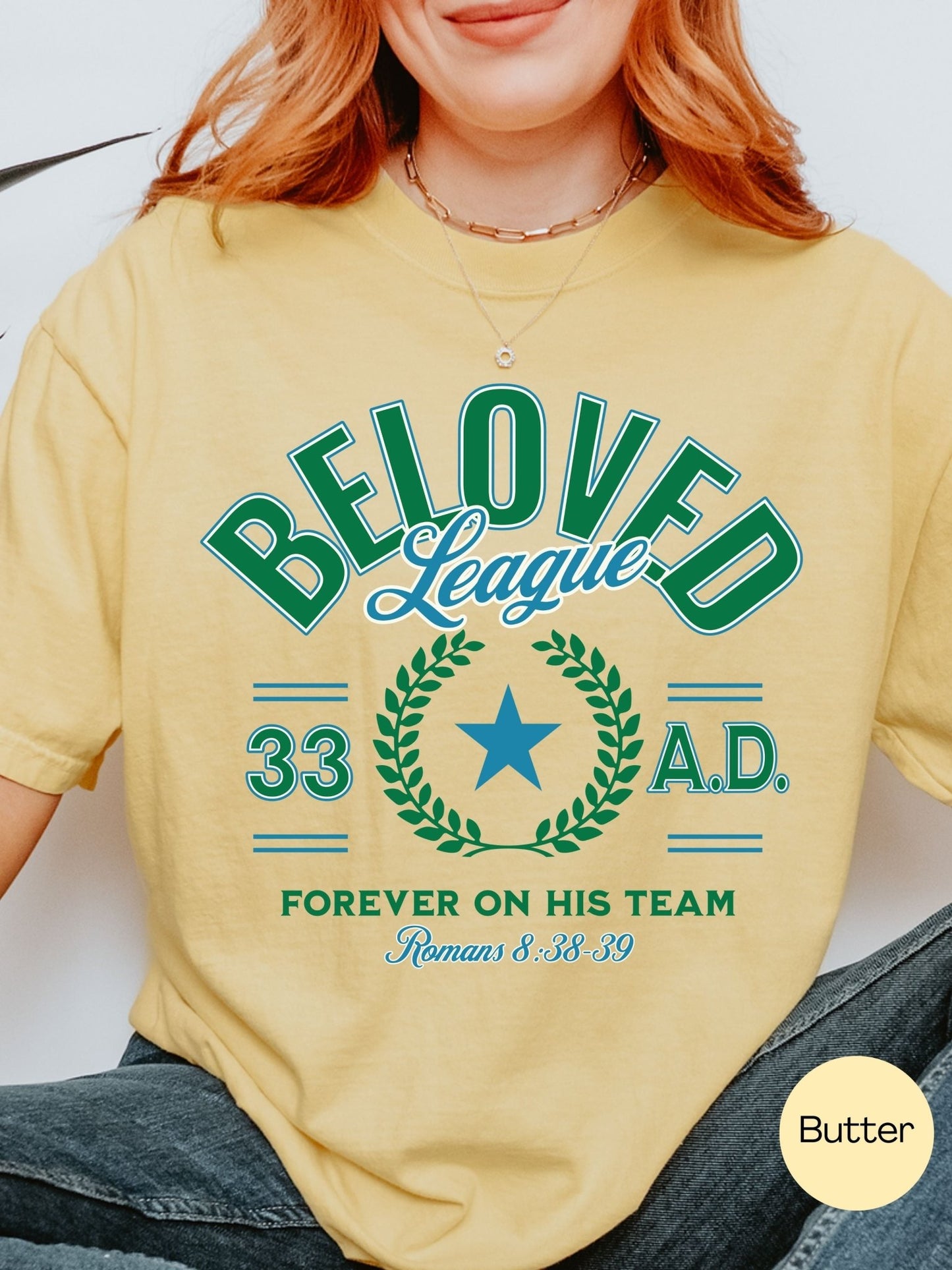 Beloved League Christian Tee