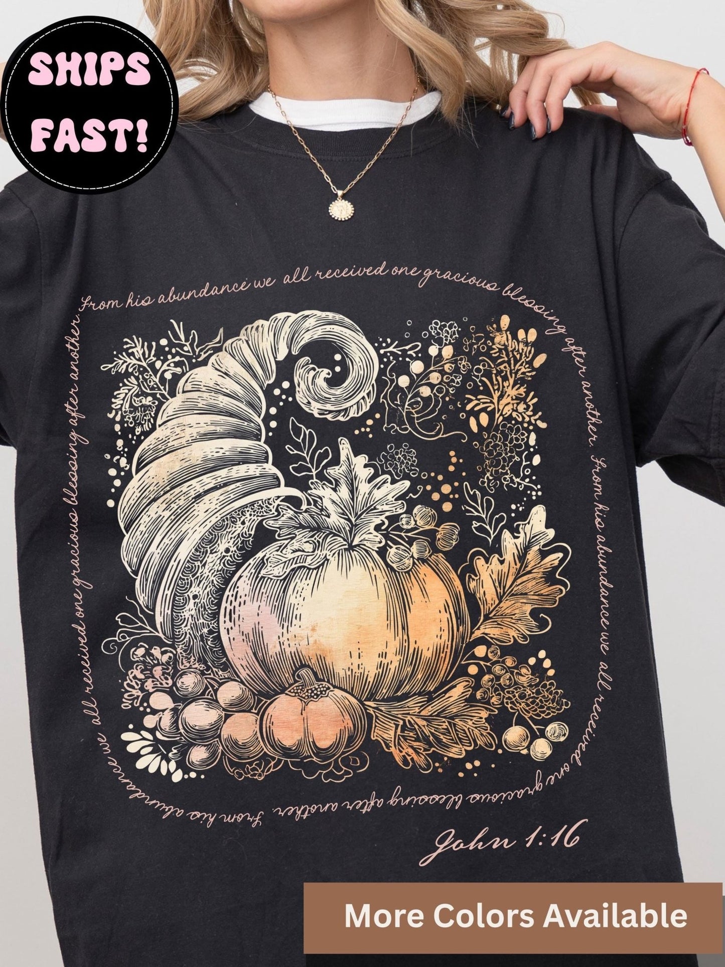 From His Abundance Tee