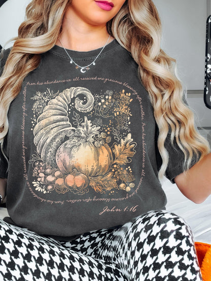 From His Abundance Tee