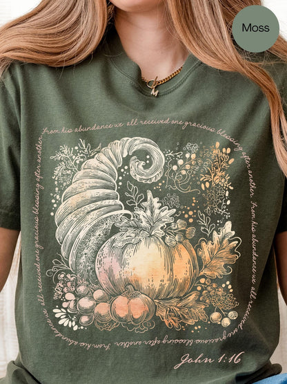 From His Abundance Tee