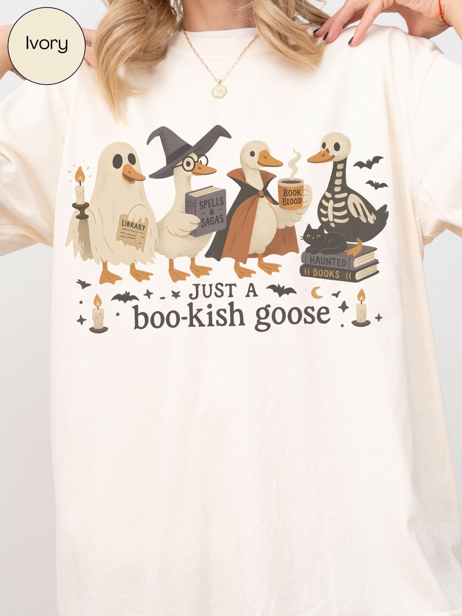 Halloween shirt for book club