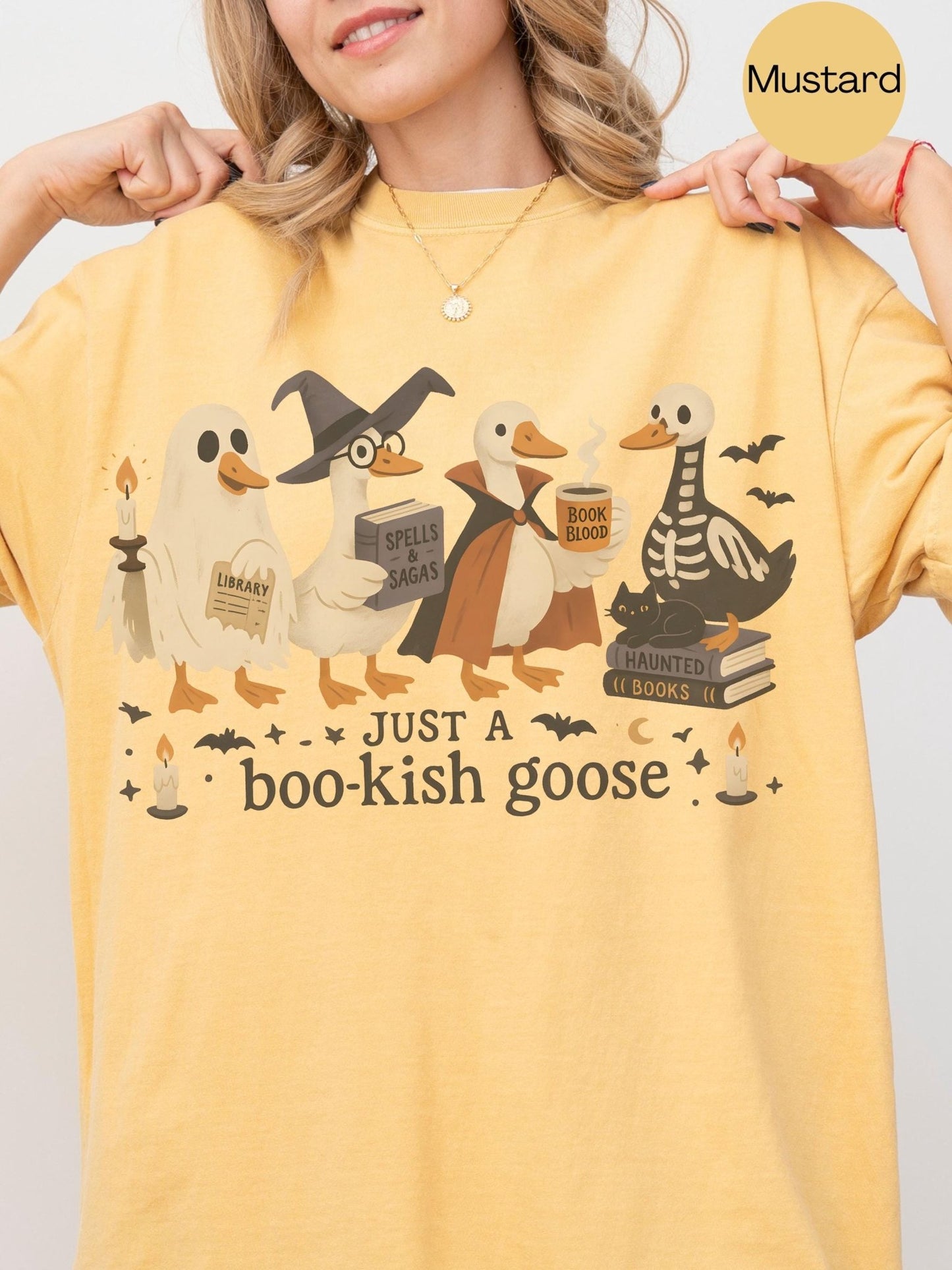 funny fall reader t-shirt