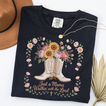 Christian Cowgirl Mama Tee