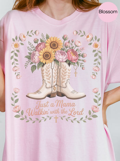Christian Cowgirl Mama Tee