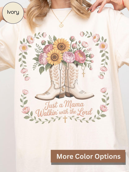 Christian Cowgirl Mama Tee