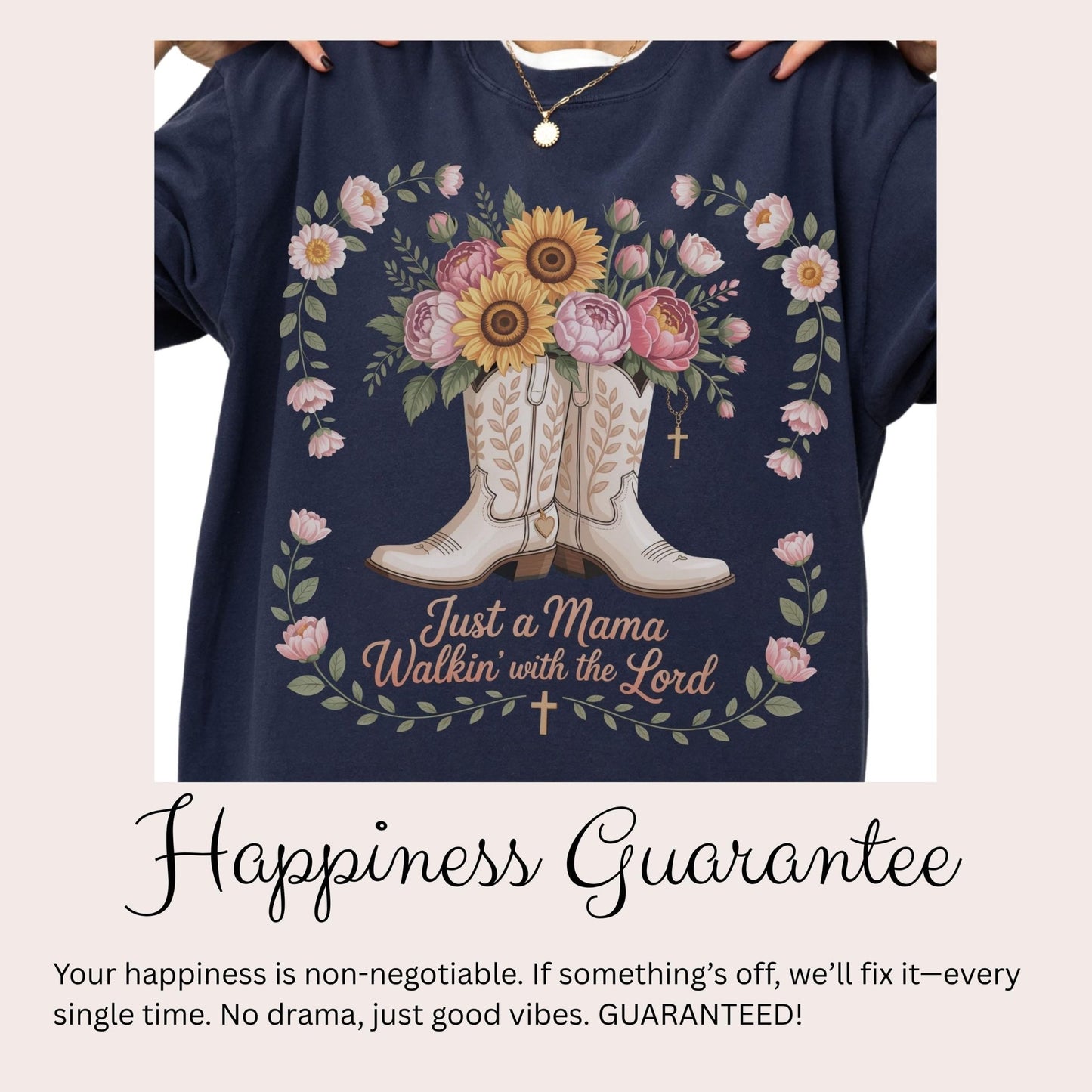 Christian Cowgirl Mama Tee