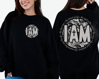 Christian Sweatshirt - Unisex Bible Verse Shirt | Faith Based Apparel Gift