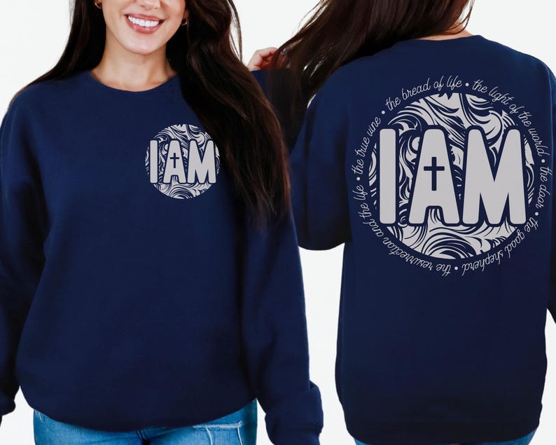 Christian Sweatshirt - Unisex Bible Verse Shirt | Faith Based Apparel Gift