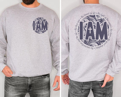 Christian Sweatshirt - Unisex Bible Verse Shirt | Faith Based Apparel Gift