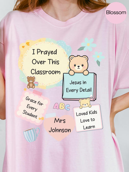 Custom Comfort Colors tee for teachers