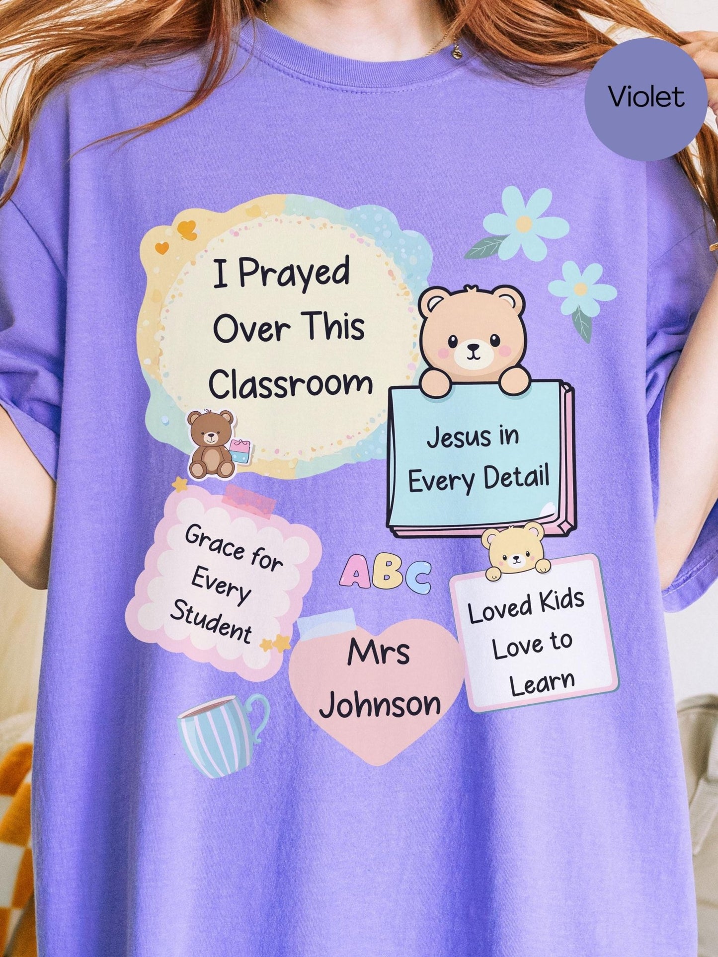 Jesus and grace themed teacher gift