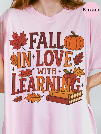 autumn classroom aesthetic t-shirt