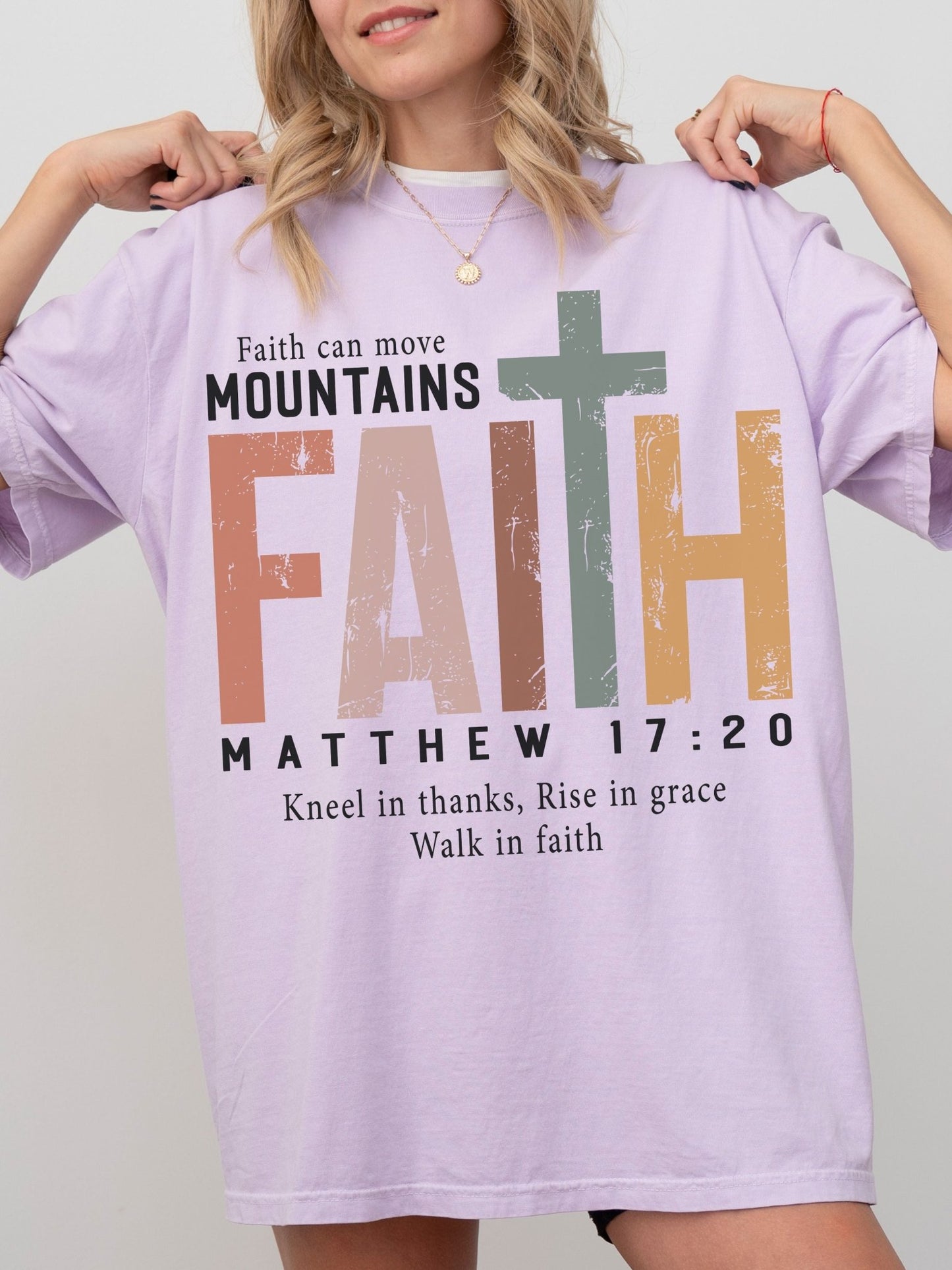 Faith Can Move Mountains Tee