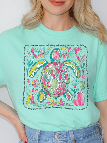 Stylish Comfort Colors Jesus shirt for women believers and spiritual seekers looking for comfortable apparel with powerful Bible-inspired messages