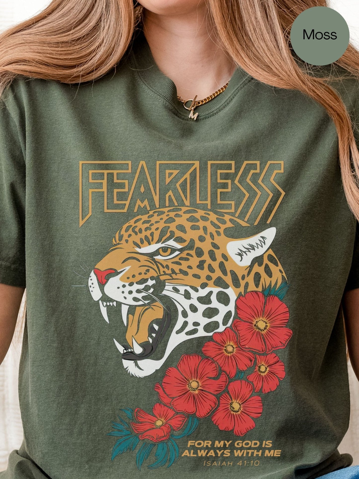 Fearless Faith Christian Tee