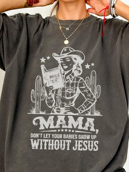 Retro Christian Mama Tee