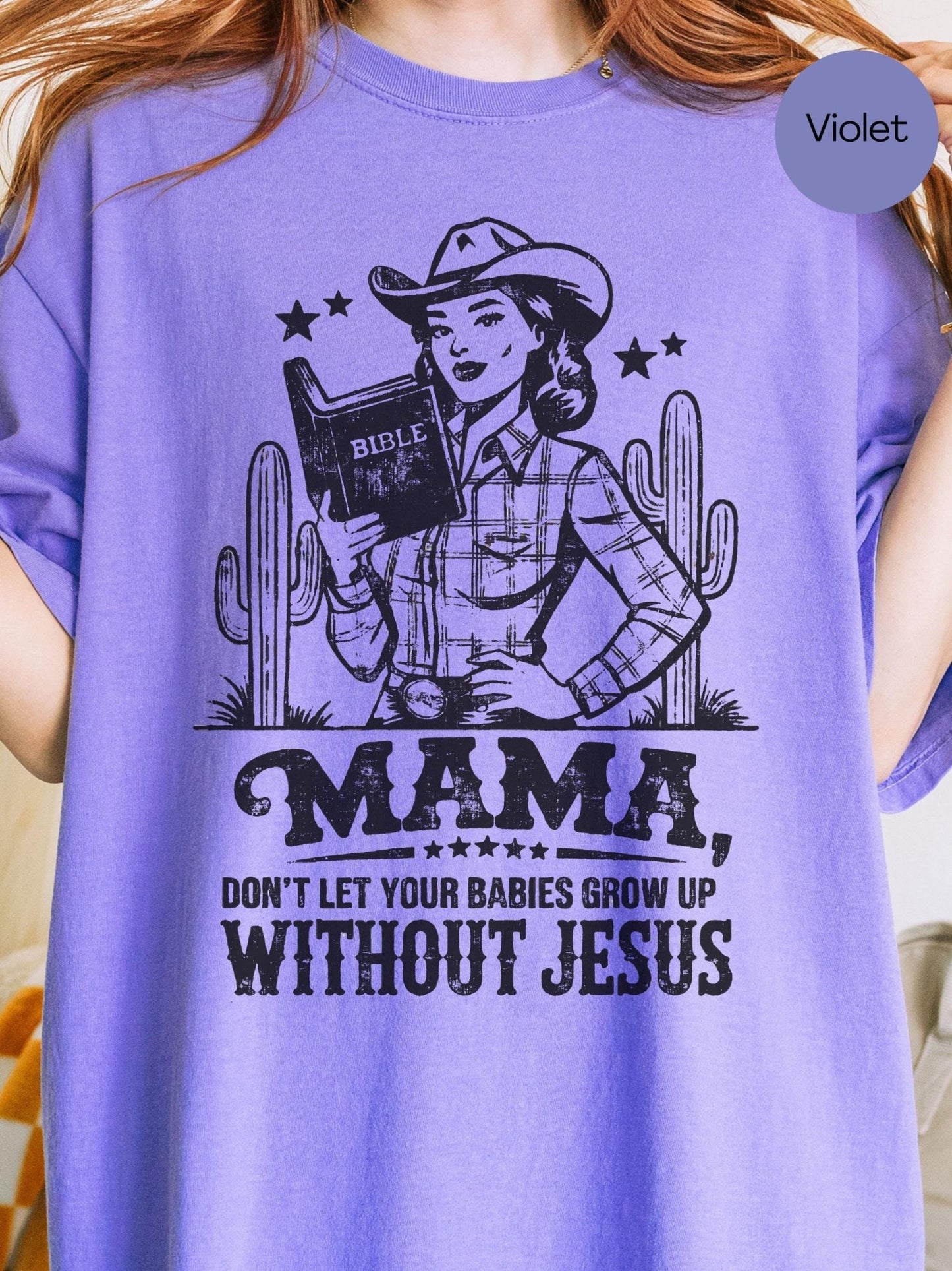 Retro Christian Mama Tee