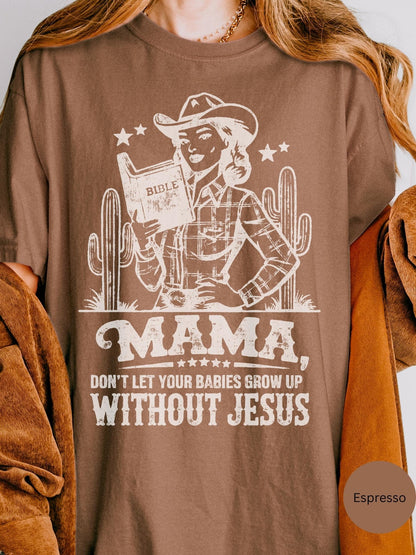 Retro Christian Mama Tee