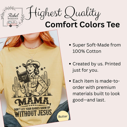 Retro Christian Mama Tee