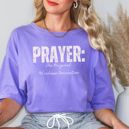 Worship graphic tee with a unique and funny religious quote ideal for Bible study groups prayer meetings and casual Christian outfits for men and women