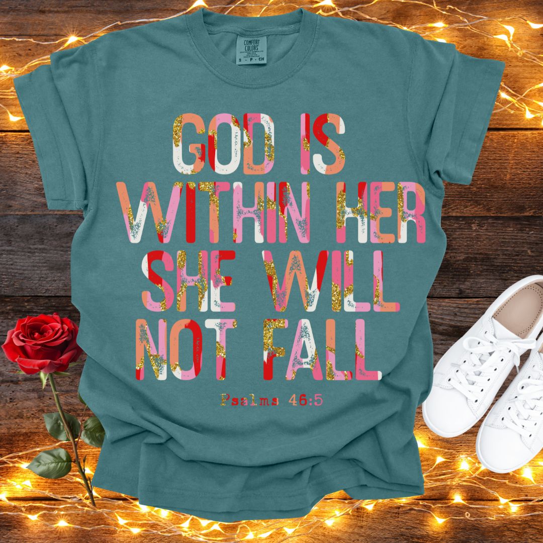 God Is Within Her Tee