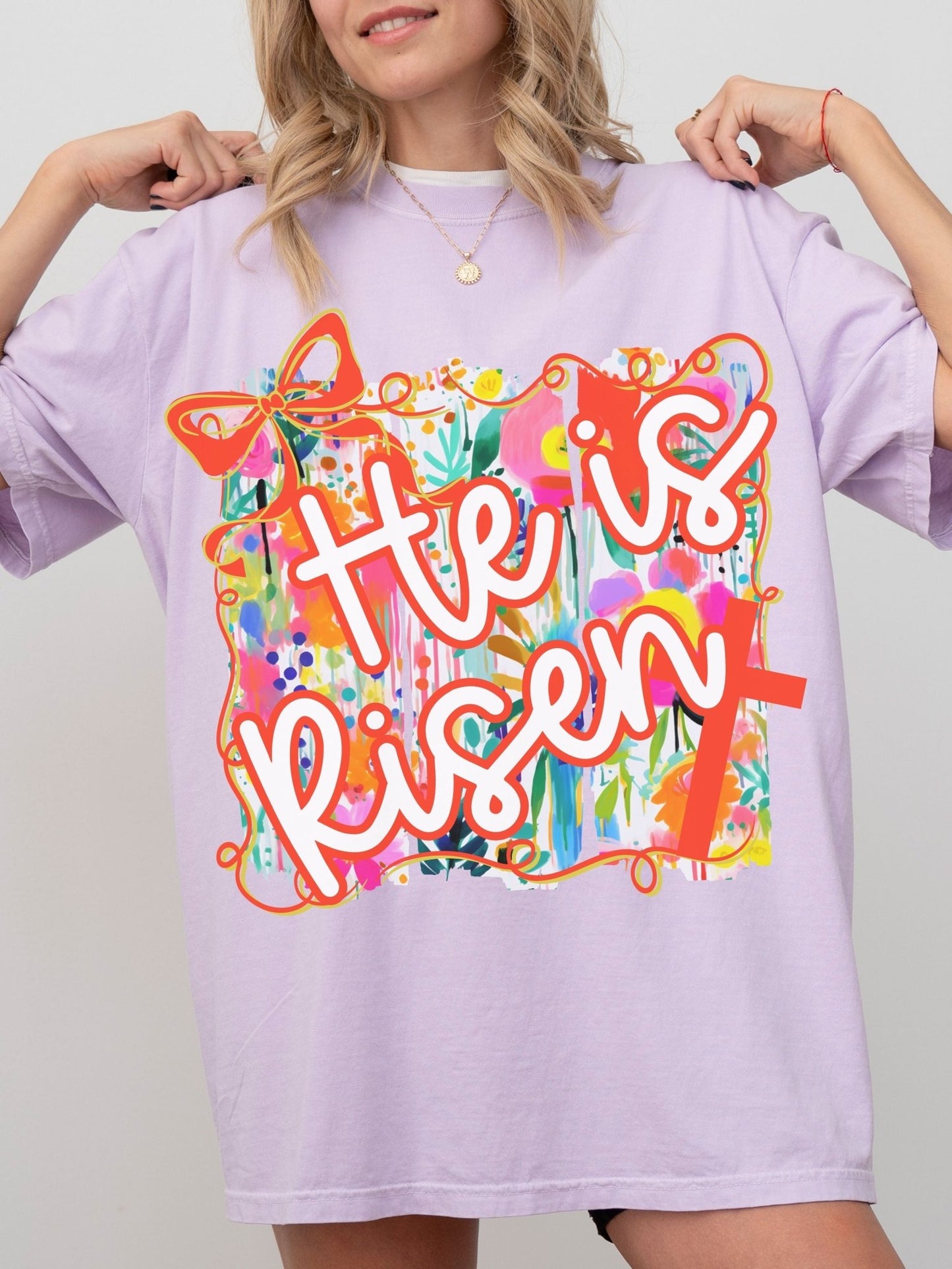 He Is Risen Tee