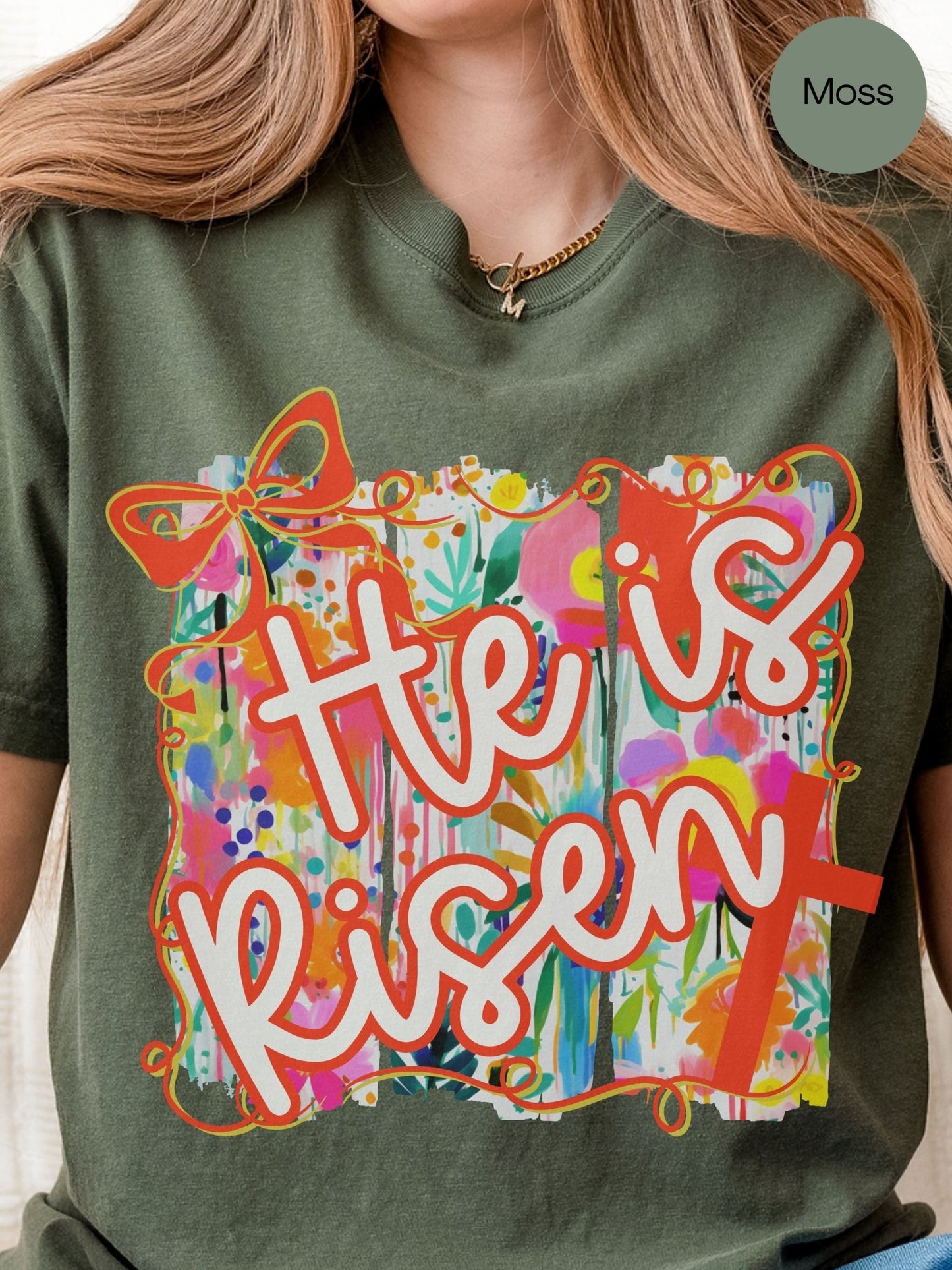 He Is Risen Tee