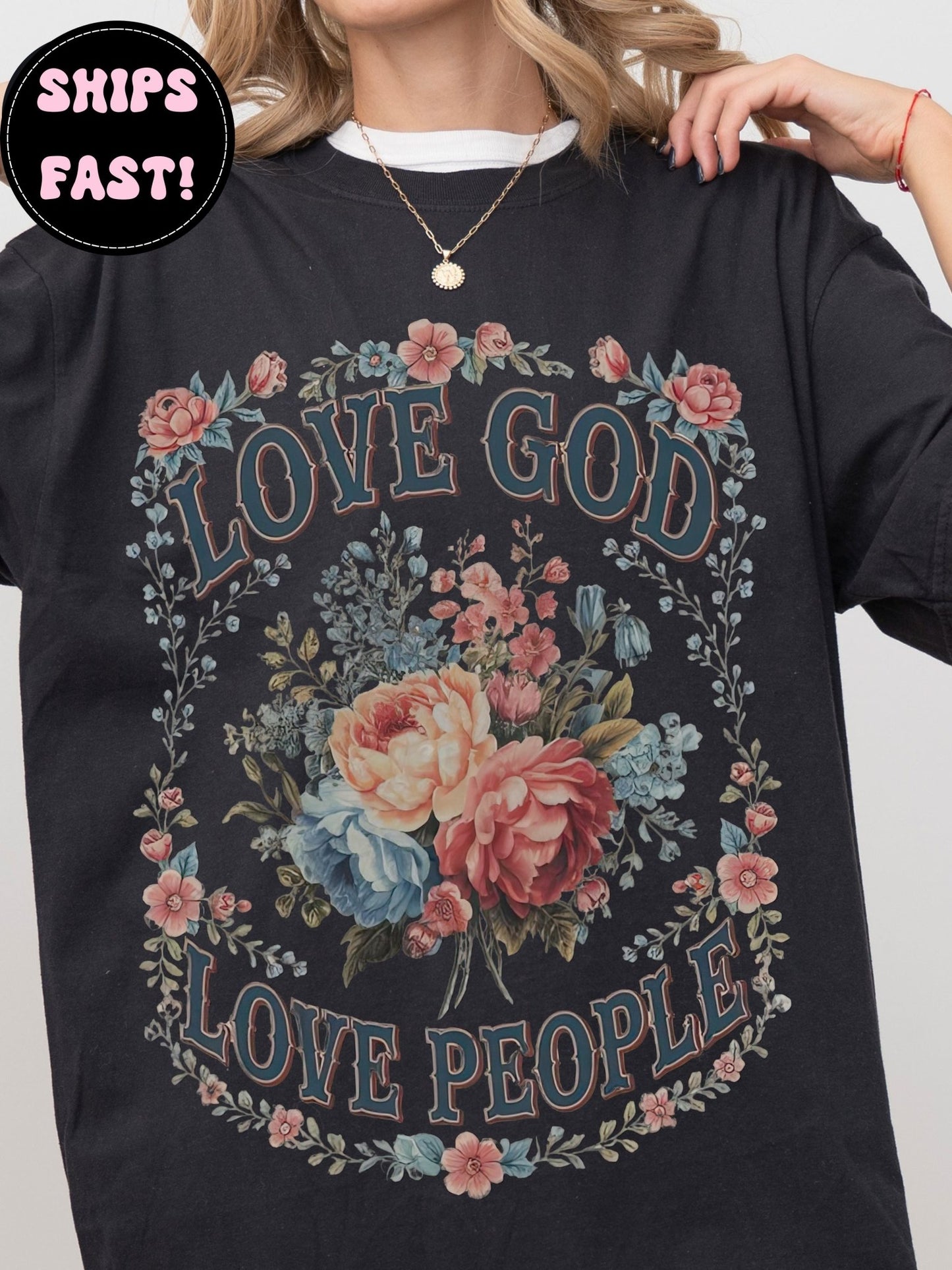Love God Love People Tee