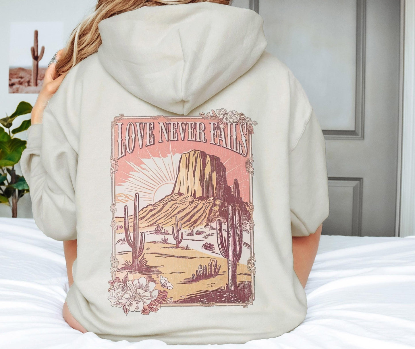 Cozy religious hoodie gift for Christian women