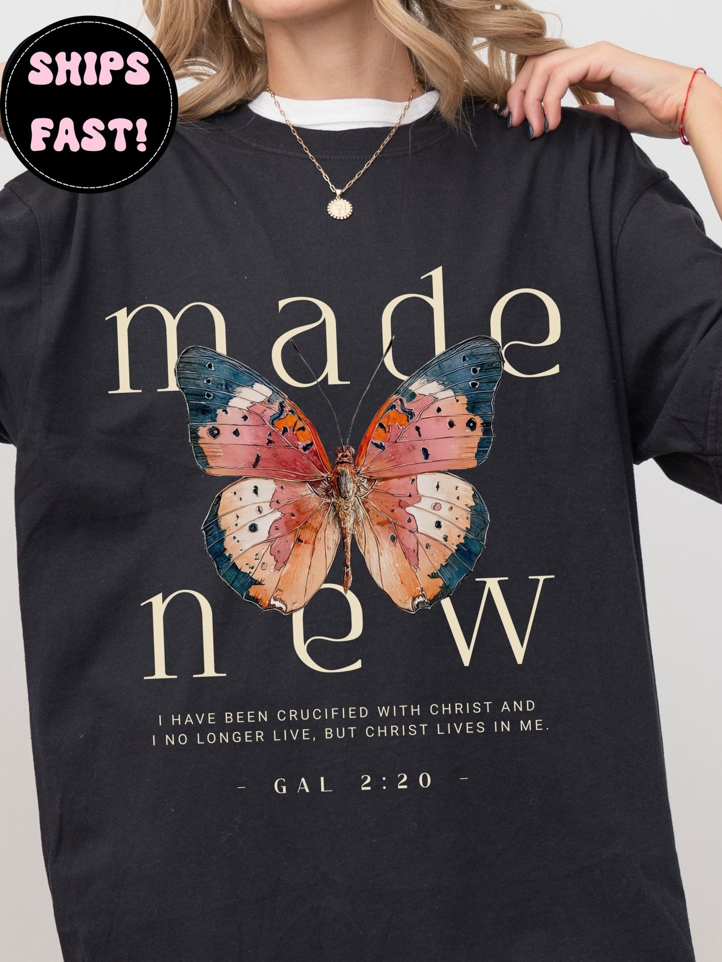 Made New Butterfly Tee