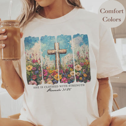 Clothed With Strength Tee