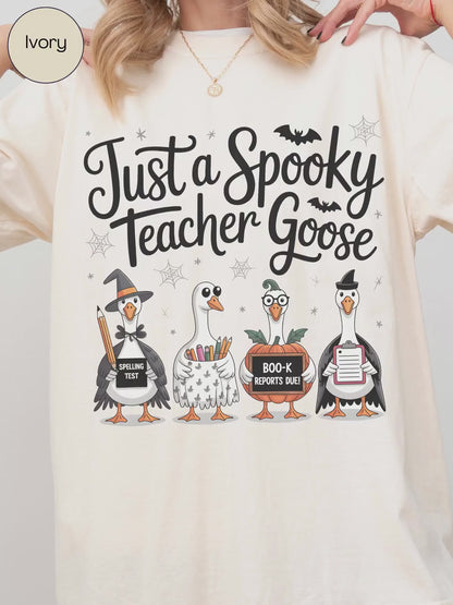 Silly Teacher Goose Tee