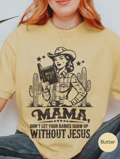 Retro Christian Mama Tee